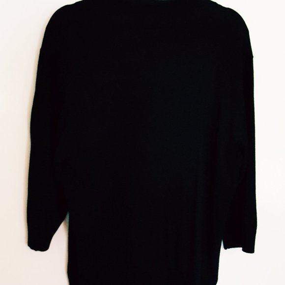 WOMEN'S TORRID Sweater Sz 4 26 4X Black - Picture 3 of 9